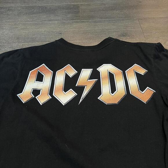 Vintage Acdc Hells Bells T Shirt 00s Medium - Picture 3 of 4